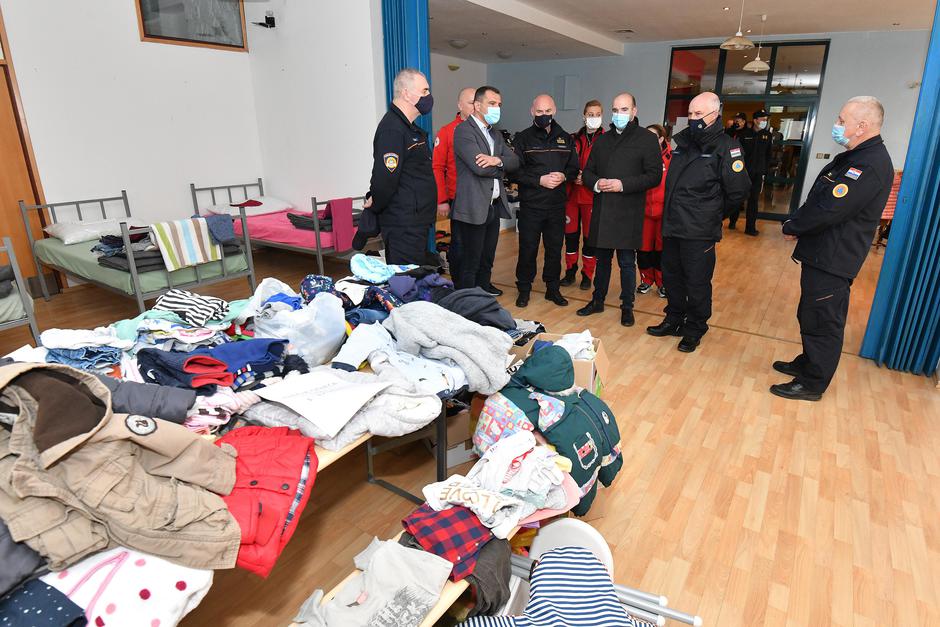 Obilazak prihvatno-tranzitnog centra na graničnom prijelazu Goričan