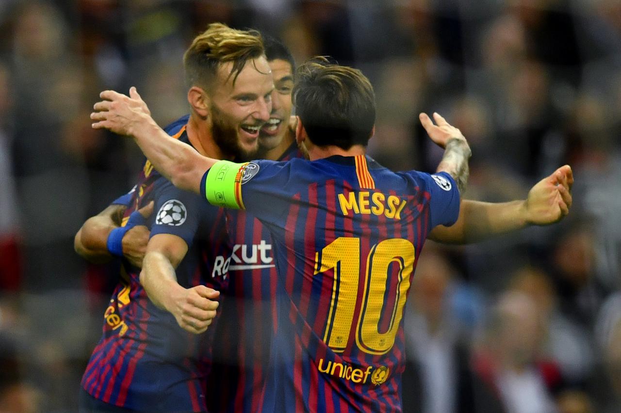 Ivan Rakitić i Lionel Messi
