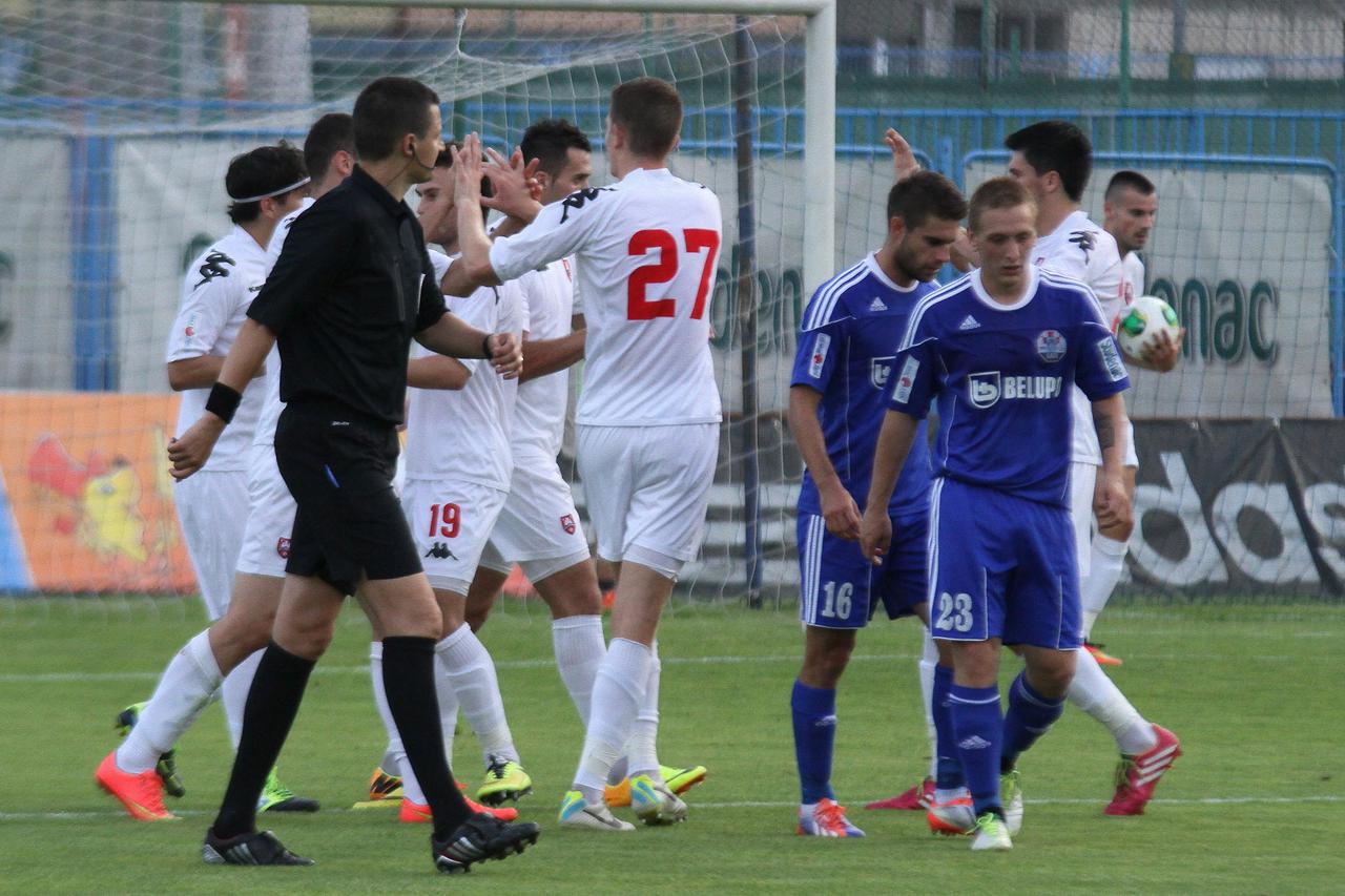 26.07.2014., Gradski stadion, Koprivnica - MAXtv 1. HNL, 2. kolo, NK Slaven Belupo - NK Zagreb. . Photo: Marijan Susenj/PIXSELL
