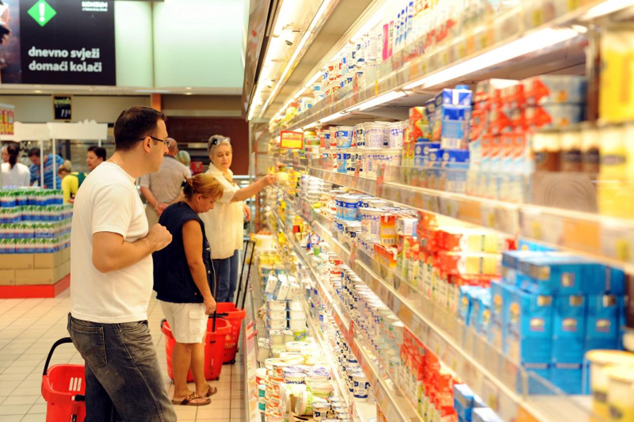 \'poslovni...zagreb...03.09.2008. ilica 228, konzum, ducan, namirnice, shoping,  Photo: Goran Stanzl/Vecernji list\'