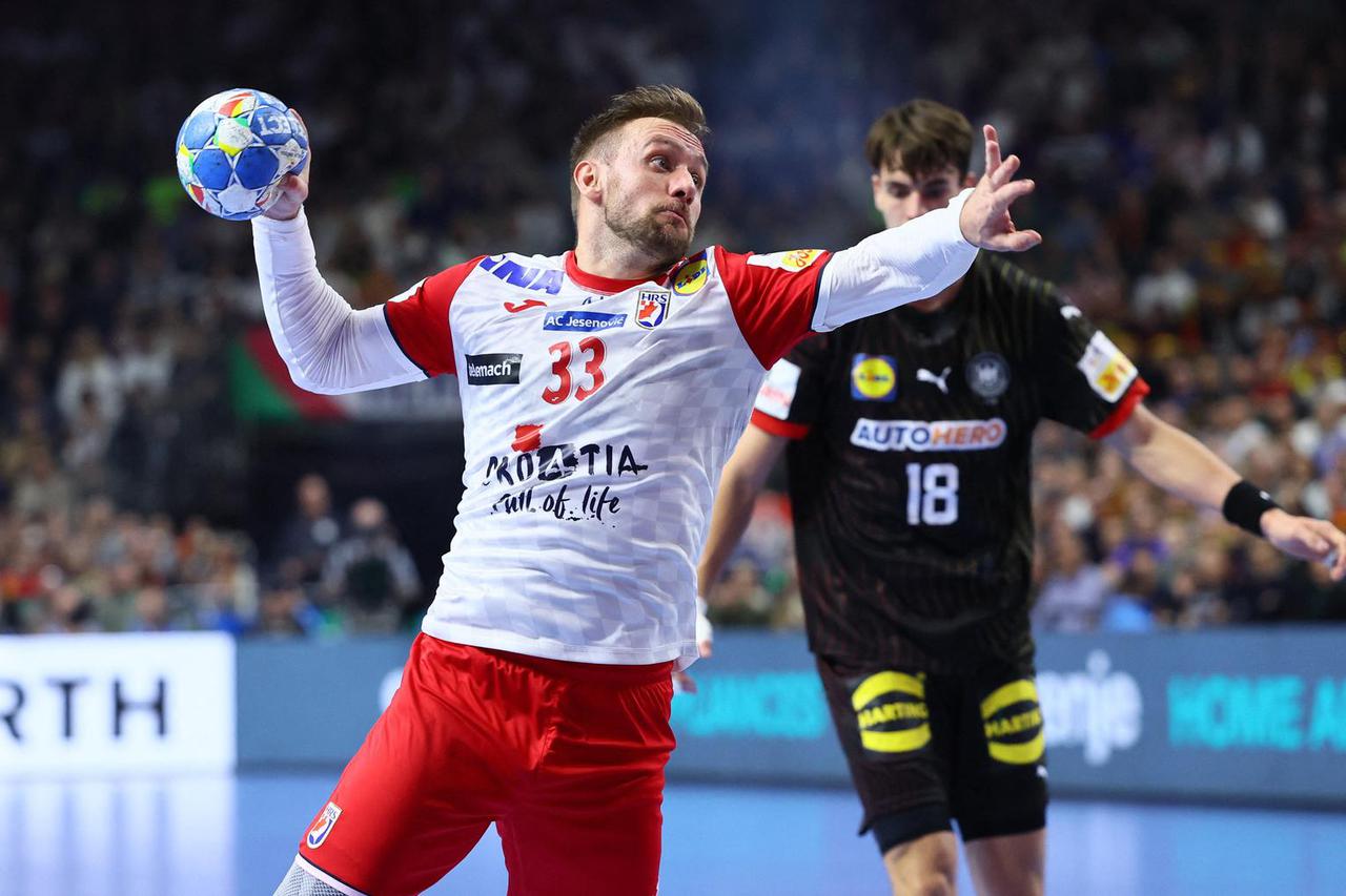 EHF 2024 Men's European Handball Championship - Main Round - Germany v Croatia