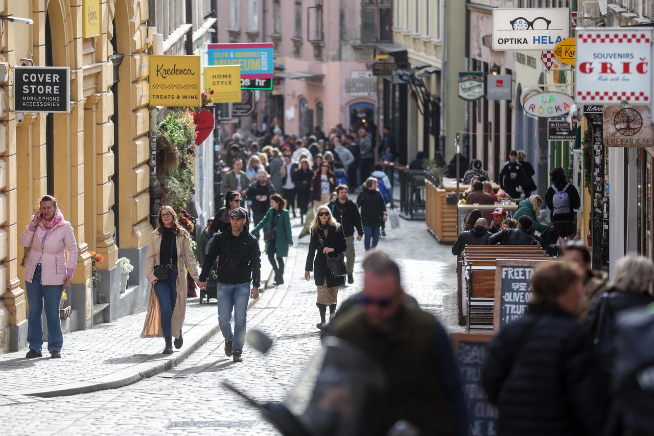 Gradska svakodnevica u centru Zagreba