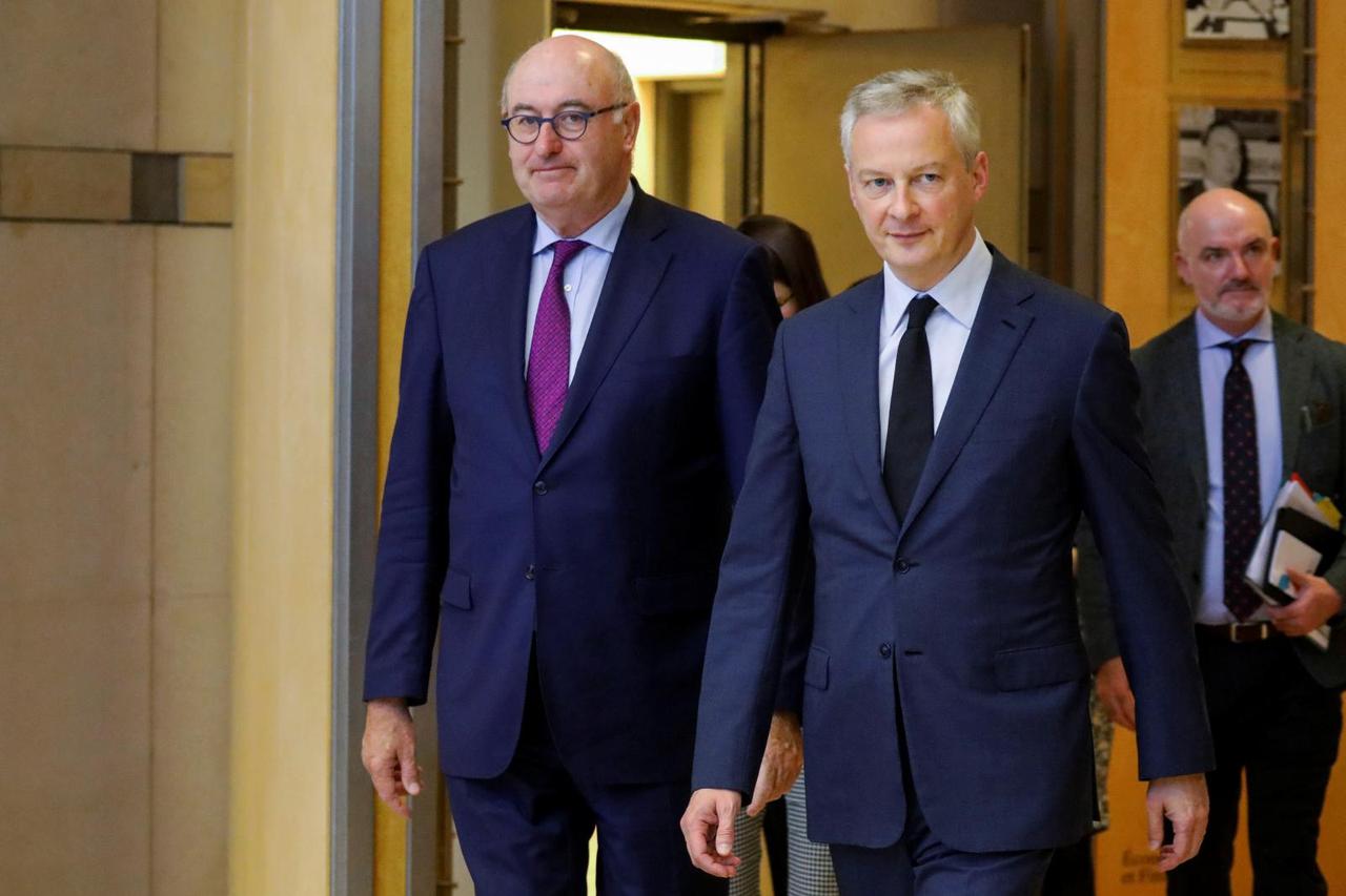 Bruno Le Maire, francuski ministar financija, i Phil Hogan, povjerenik za trgovinu, podržavaju digitalni porez