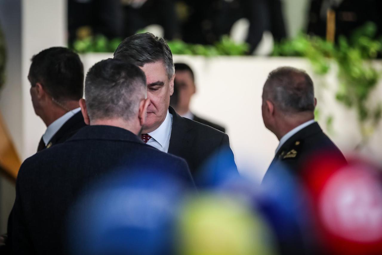 Split: Svečanost primopredaje dužnosti zapovjednika Hrvatske ratne mornarice