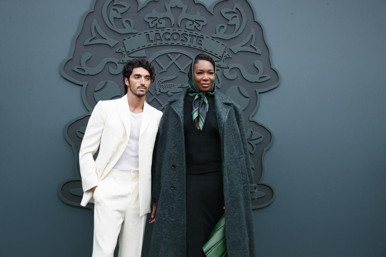Photocall du défilé Lacoste "Collection Prêt-à-Porter Automne/Hiver 2025-2026" lors de la Fashion Week de Paris (PFW)