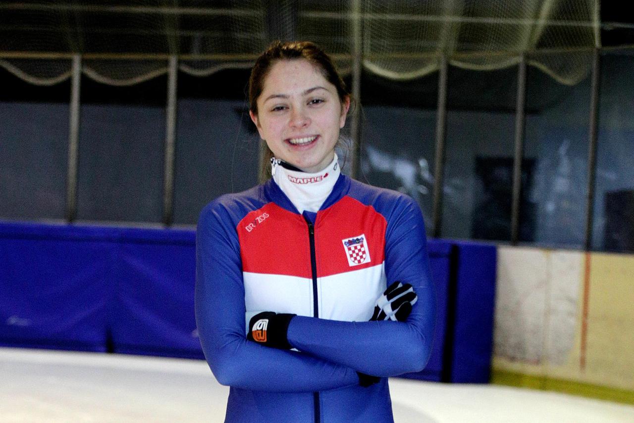 Zagreb: Hrvatske reprezentativke u brzom klizanju odradile jutarnji trening