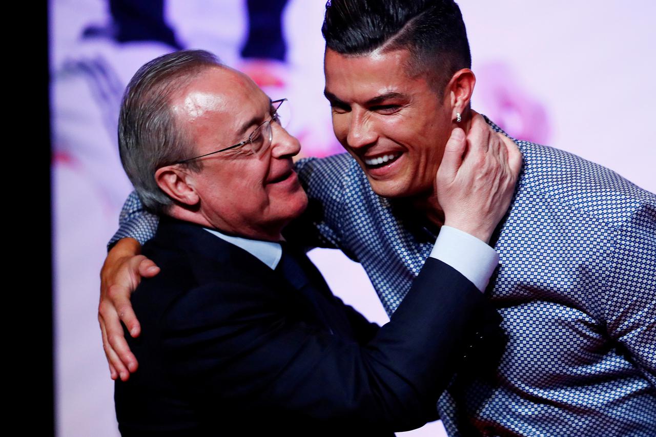 FILE PHOTO: Cristiano Ronaldo receives the MARCA Legend award