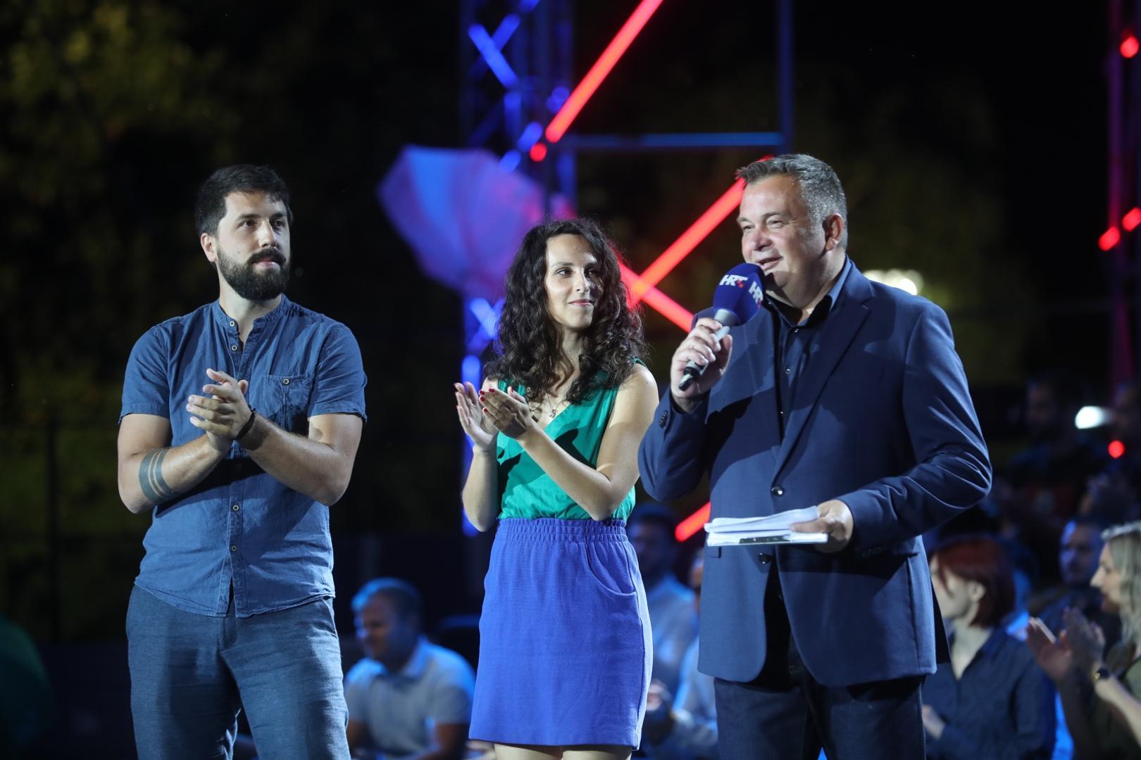 01.07.2021.,Zagreb - Dodjela nagrada Projekt Moja HR u kojem sudjeluju sve zupanije i turisticke zajednice.Photo:Zeljko Lukunic /PIXSELL