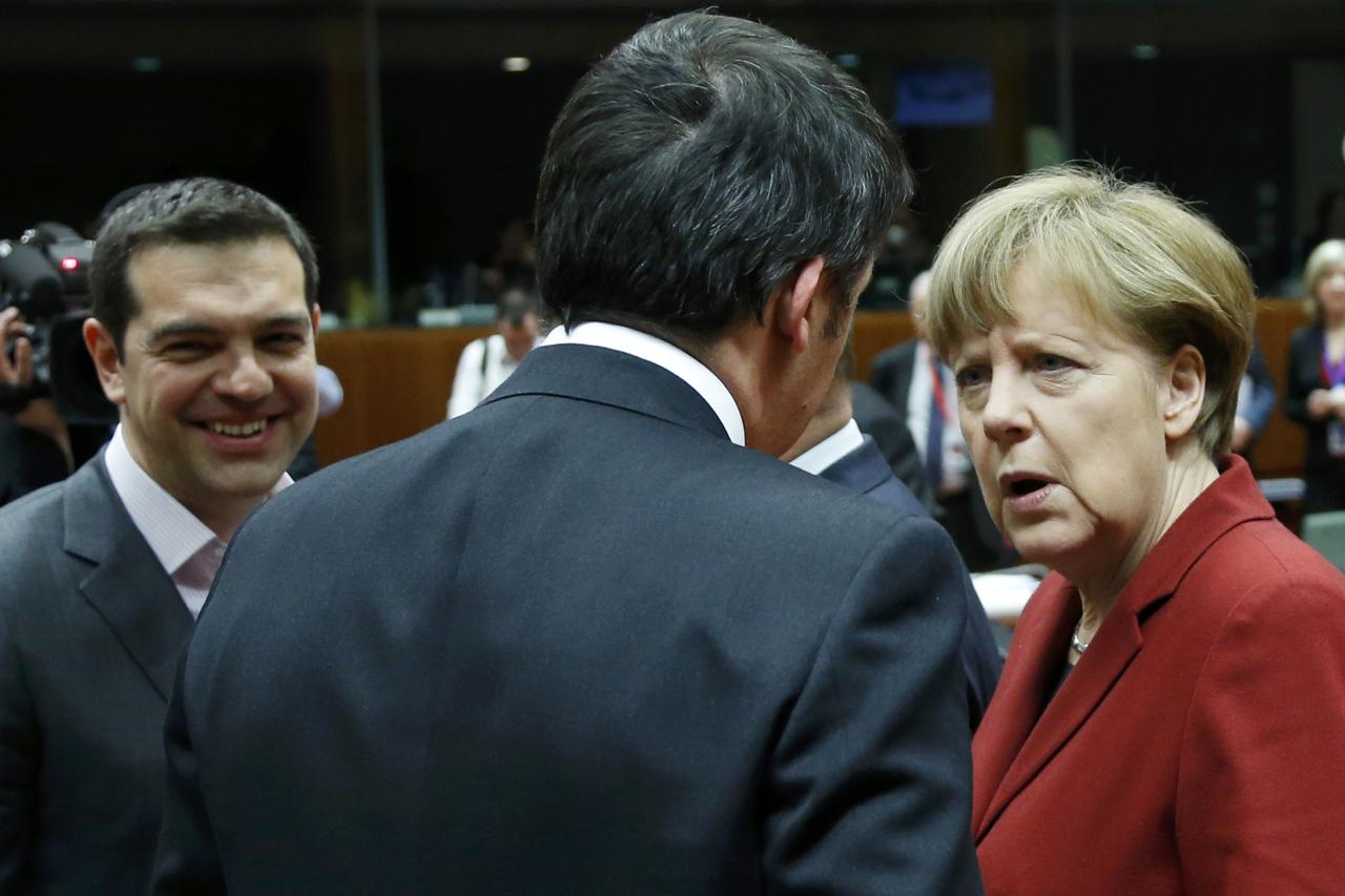Merkel i Tsipras