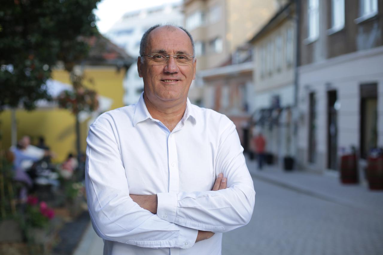 08.09.2014., Zagreb - Marin Marusic, sin redatelja Malog Mista Danijela Marusica.  