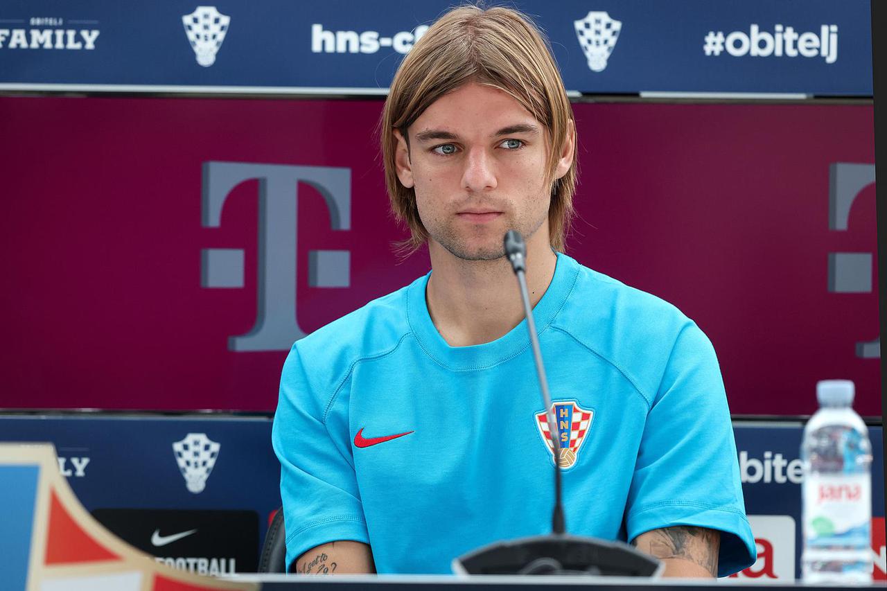 Doha: Andrej Kramarić i Borna Sosa na konferenciji za medije hrvatske nogometne reprezentacije