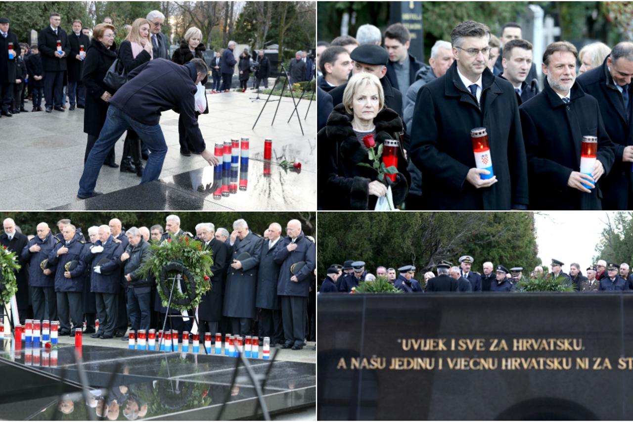 HDZ-ovci položili vijence na grob Franje Tuđmana