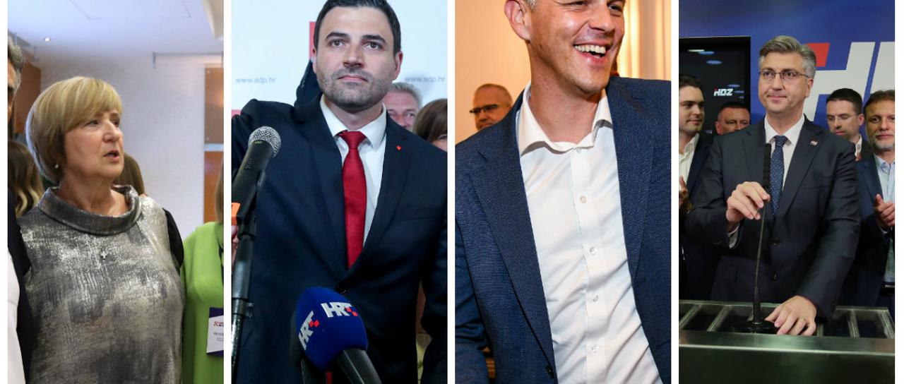 HDZ i SDP izjednačeni na 4 mandata! Četiri liste osvojile po 1 mandat