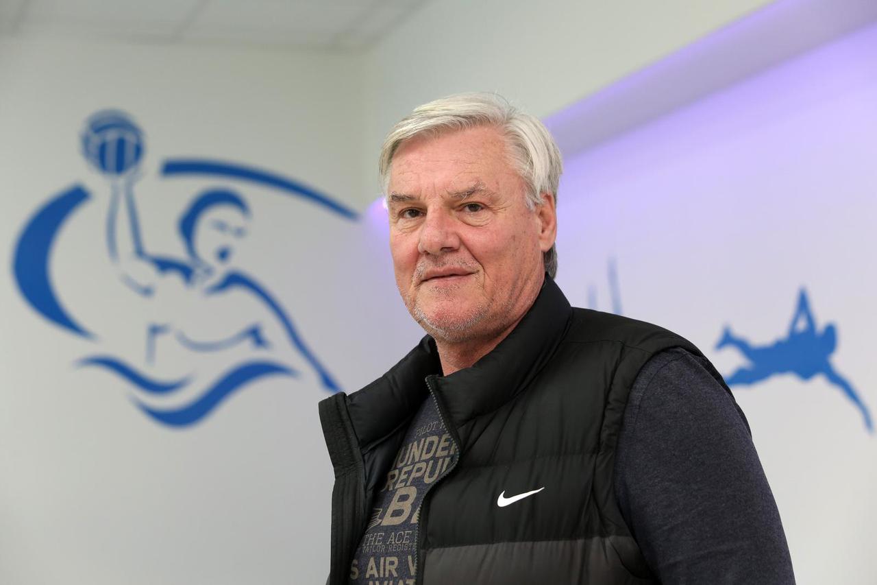 Split: Damir Poli?, trener vaterpolo kluba OVK Pošk