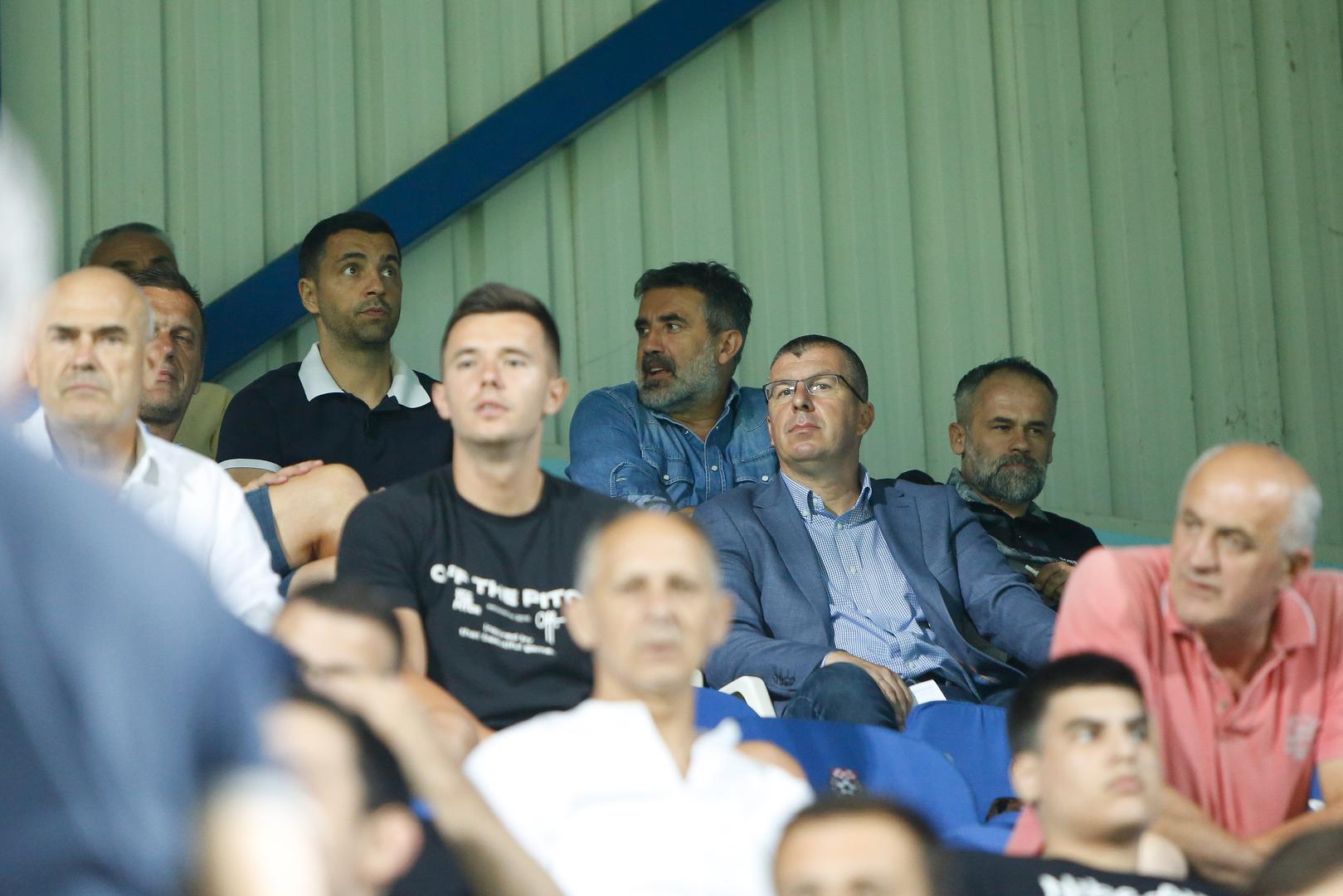 18.07.2021.,Siroki Brijeg - Zoran Mamic i Ivo Dzidic na utakmici NK Siroki Brijeg - HSK Zrinjski.
Photo: Denis Kapetanovic/HaloPix/PIXSELL