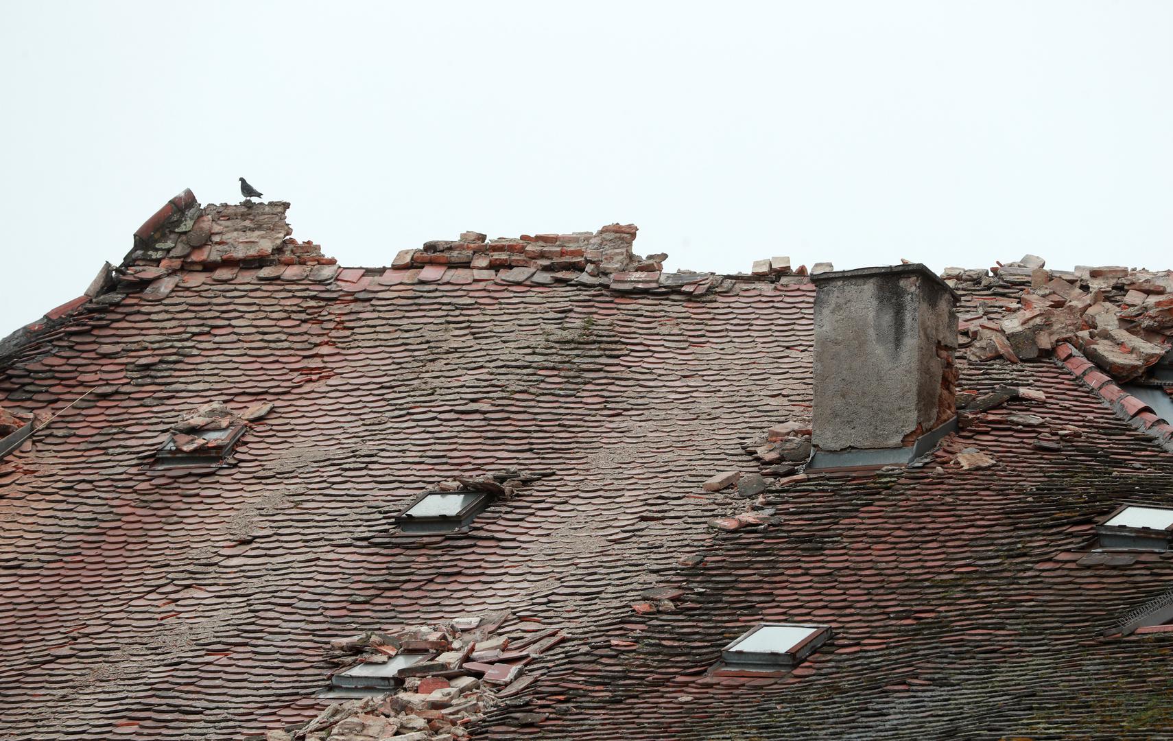 22.03.2020., Zagreb - Posljedice potresa u centru grada. Photo: Sanjin Strukic/PIXSELL