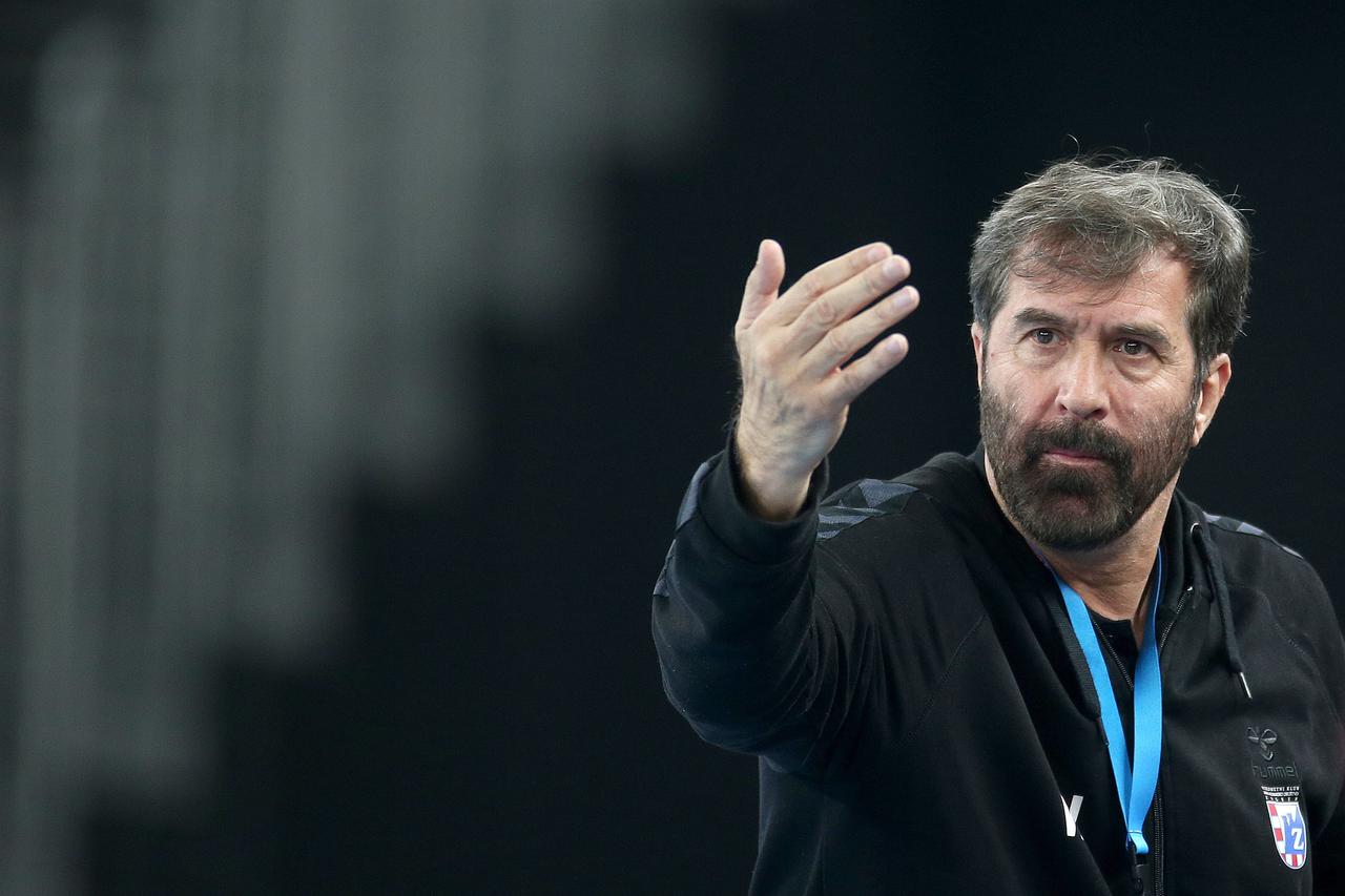 09.04.2015.,  Arena Zagreb, Zagreb - Velux EHF Liga prvaka, cetvrtina finala, PPD Zagreb - FC Barcelona. Veselin Vujovic. Photo: Igor Kralj/PIXSELL