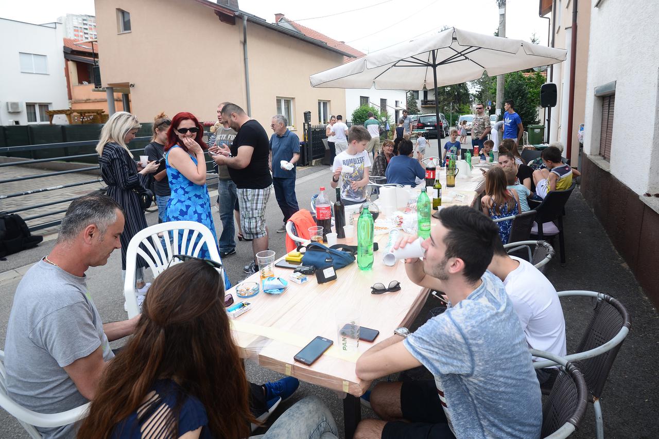 Proslava Praznika rada u Svibanjskoj ulici