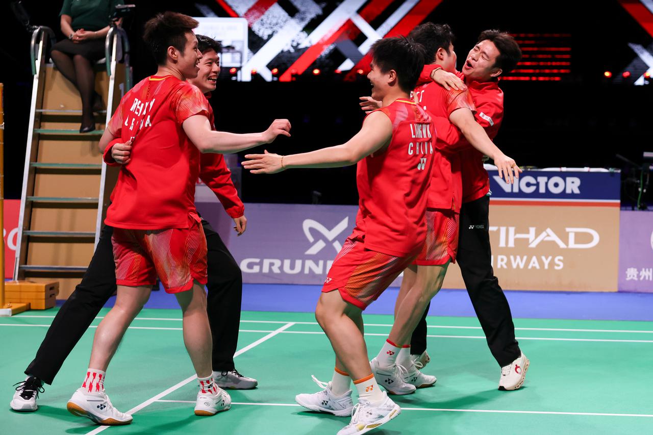 (SP)DENMARK-HORSENS-BADMINTON-THOMAS CUP-FINAL-CHINA VS FRANCE