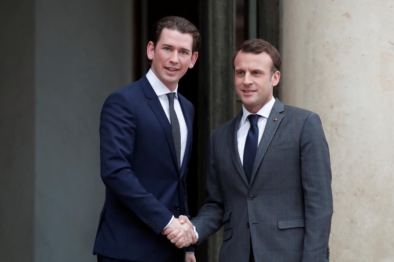 Kurz i Macron