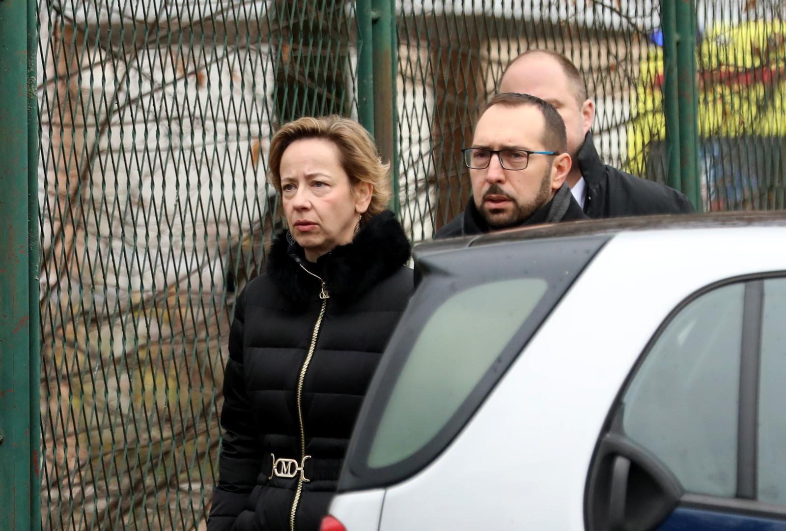 20.12.2024.Zagreb - U OS Precko zasad nepoznati napadac nozem je ozlijedio jednu uciteljicu, a ozljede su zadobili i ucenici. Photo: Robert Anic/PIXSELL