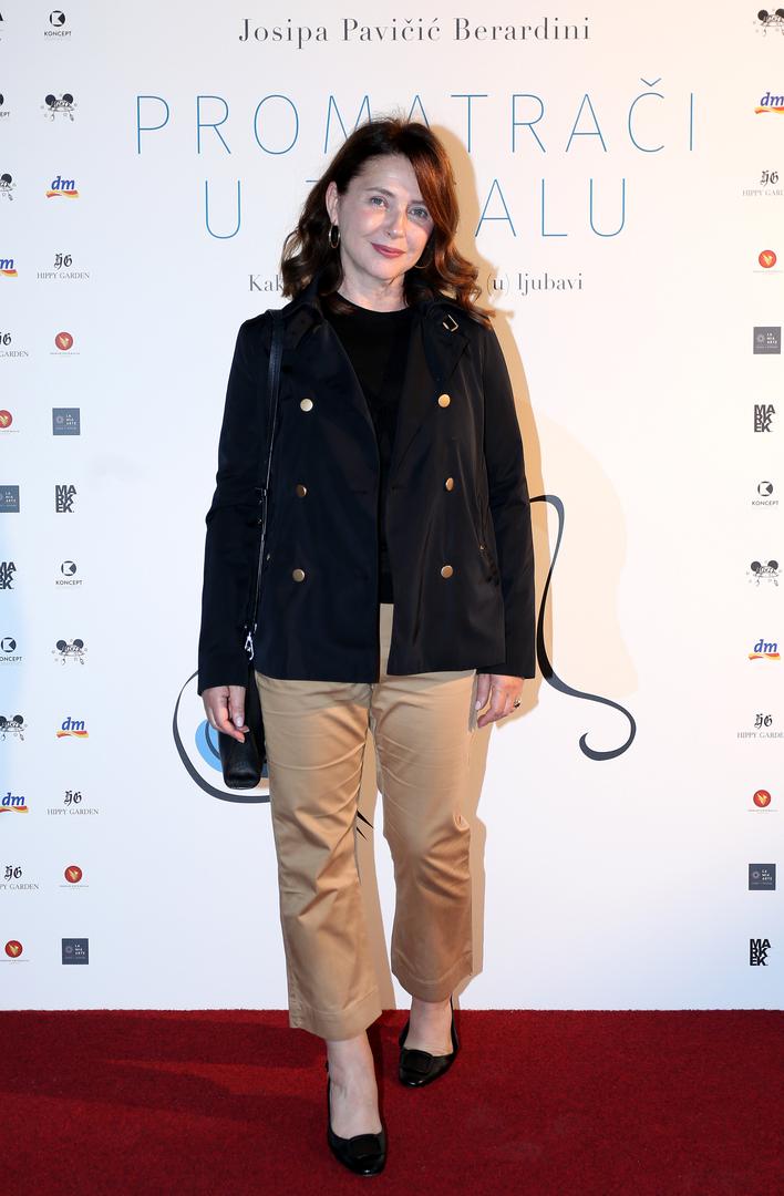 23.05.2019. ,Restoran Miki's, Zagreb -  Promocija knjige Josipe Pavicic Berardini "Promatraci u zrcalu".Sanja Vejnovic. Photo: Marko Prpic/PIXSELL