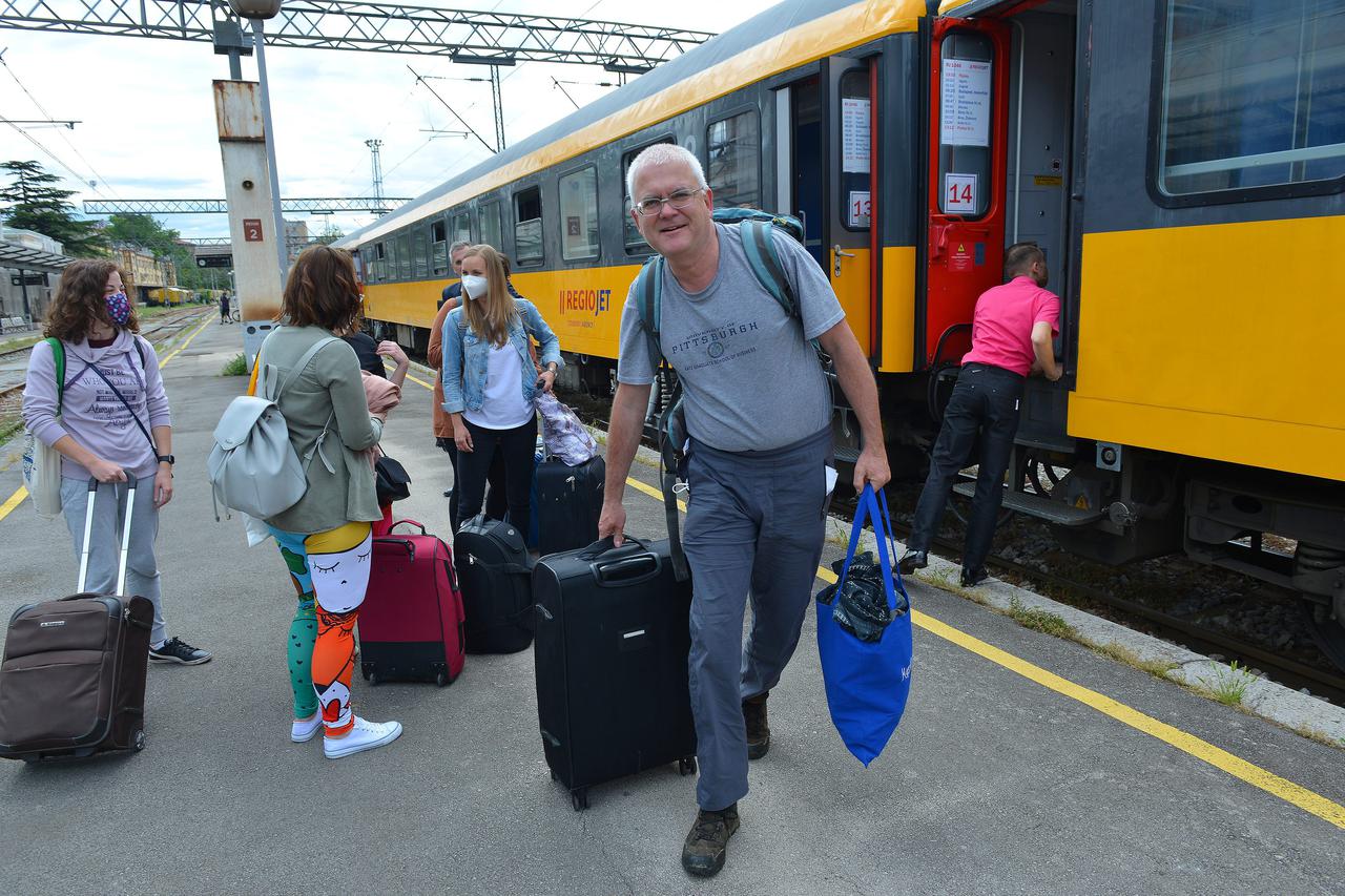 Češki turisti vlakom stigli u Rijeku