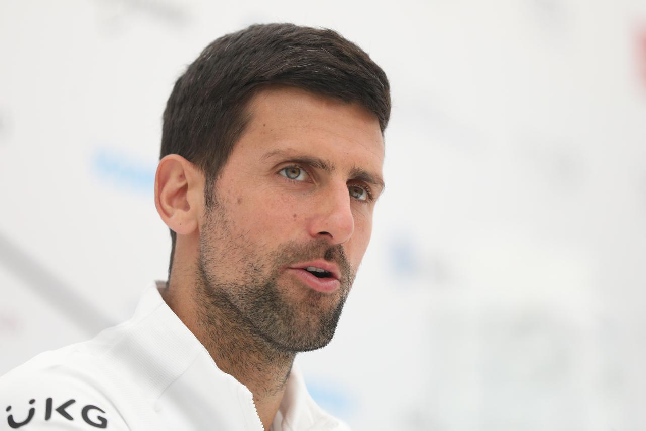 Beograd: Novak Đoković održao konferenciju na turniru Serbia Open 
