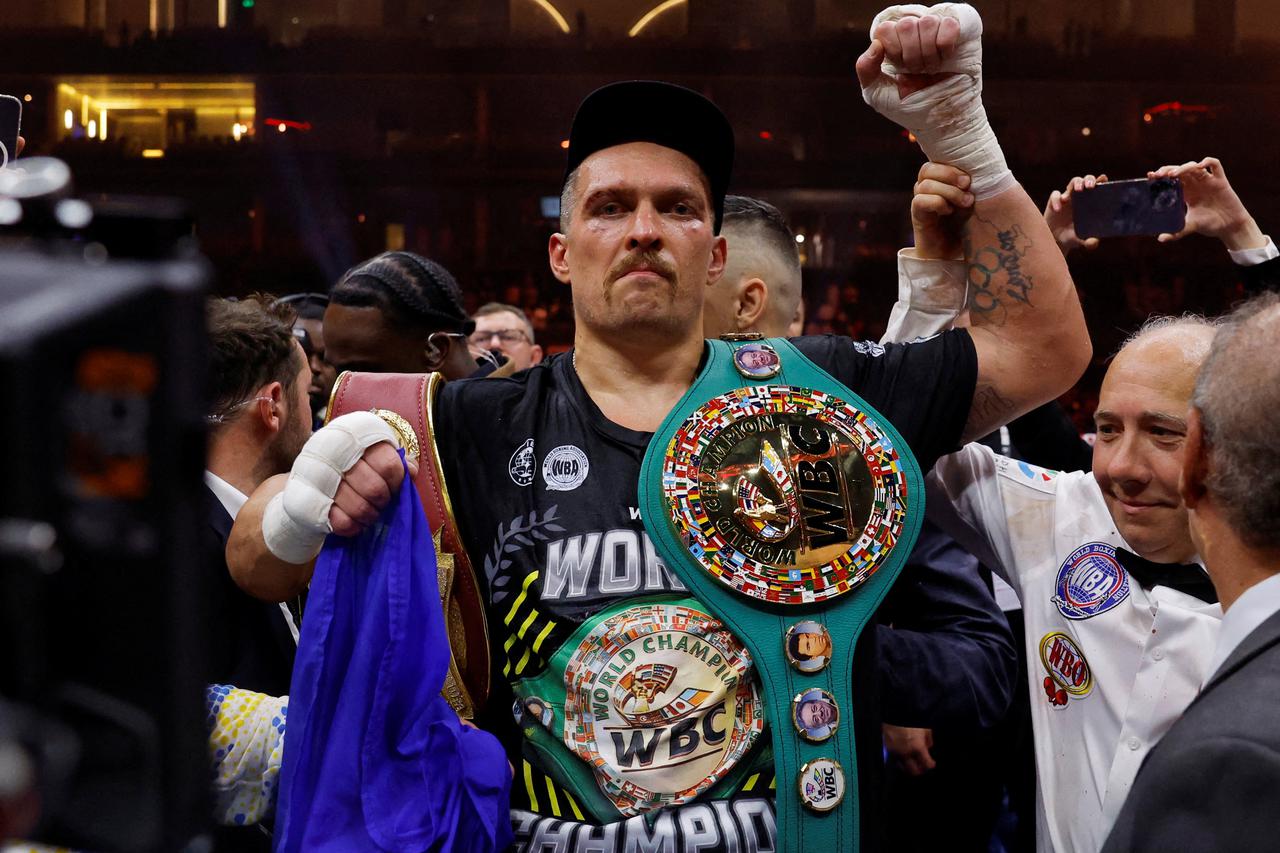 FILE PHOTO: Tyson Fury v Oleksandr Usyk