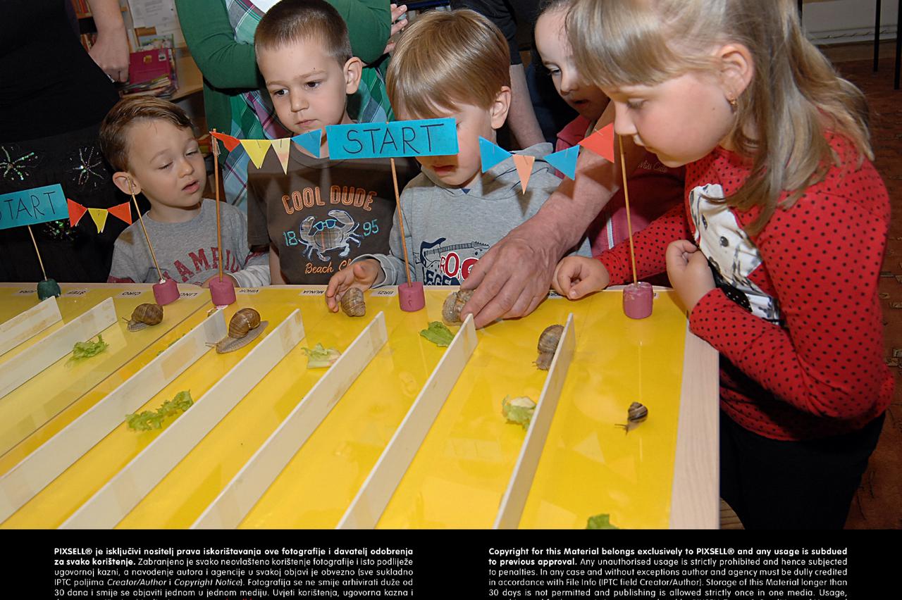 Utrka puževa u sisačkoj knjižnici