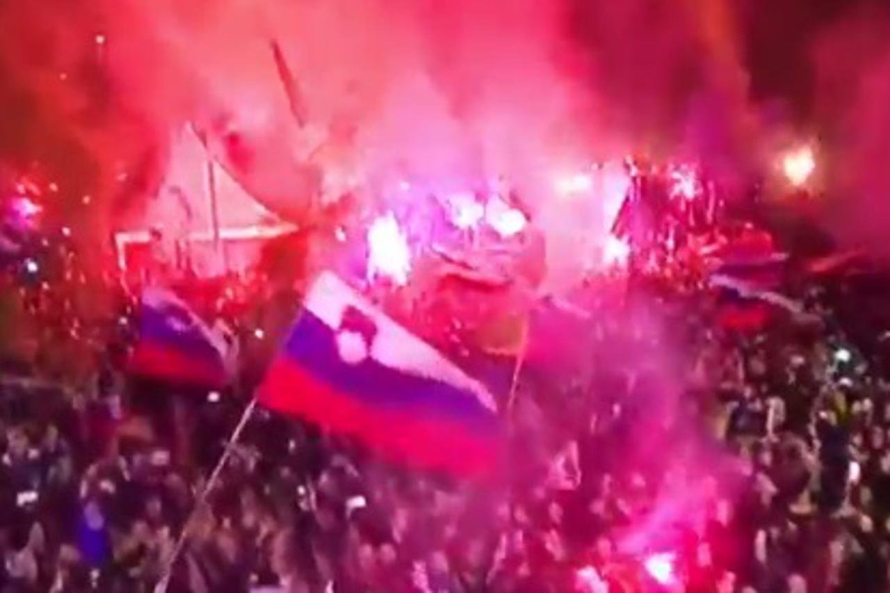 Slovenija - doček u Ljubljani