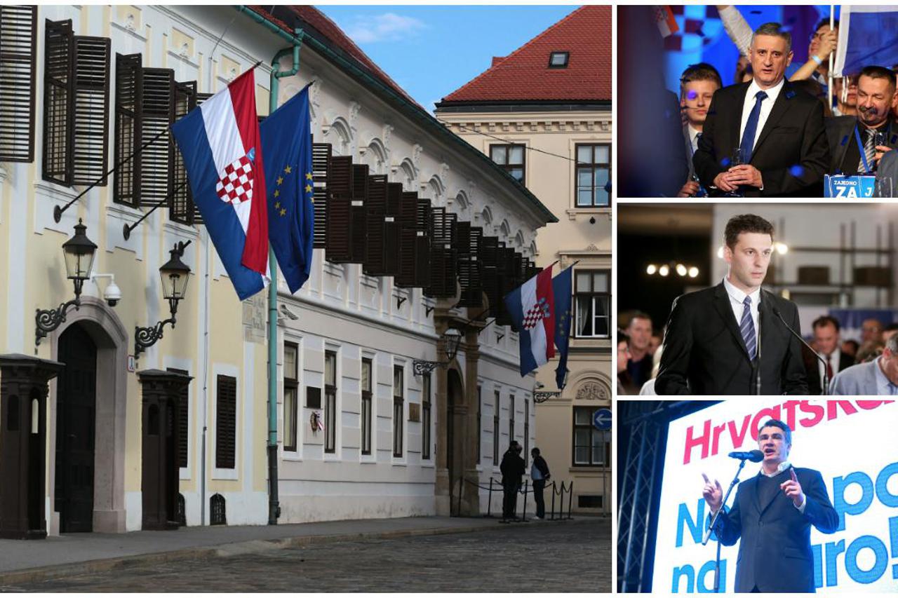 Tomislav Karamarko, Božo Petrov i Zoran Milanović