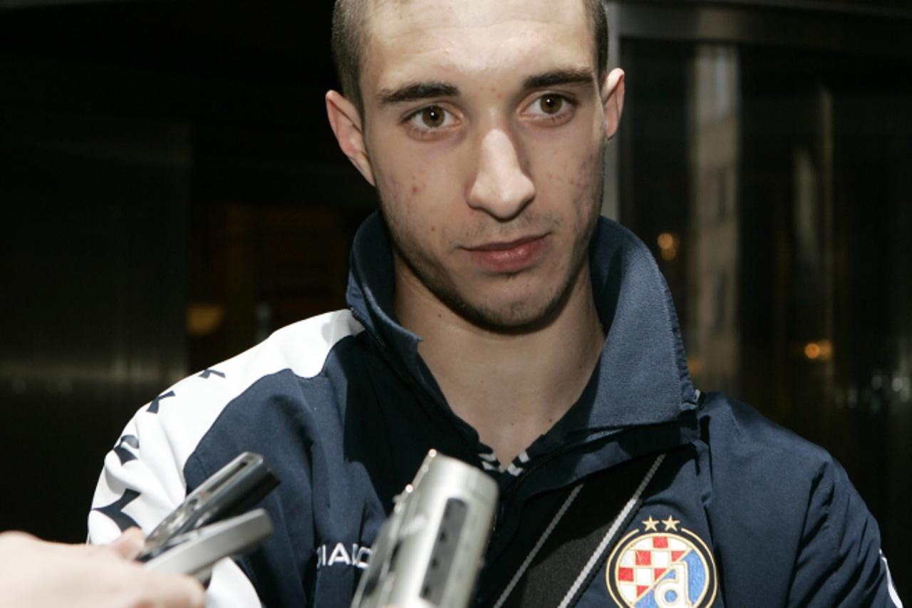 \'06.02.2011., Zagreb - Hotel Sheraton. Okupljanje hrvatske nogometne reprezentacije uoci prijateljske utakmice sa Ceskom. Sime Vrsaljko.  Photo: Martina Popovcic/PIXSELL\'