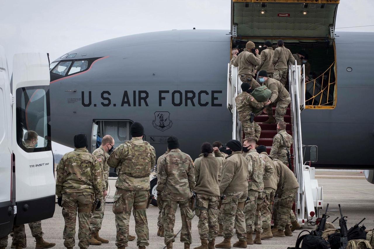 Tennessee National Guard arrives to support 59th Presidential Inauguration