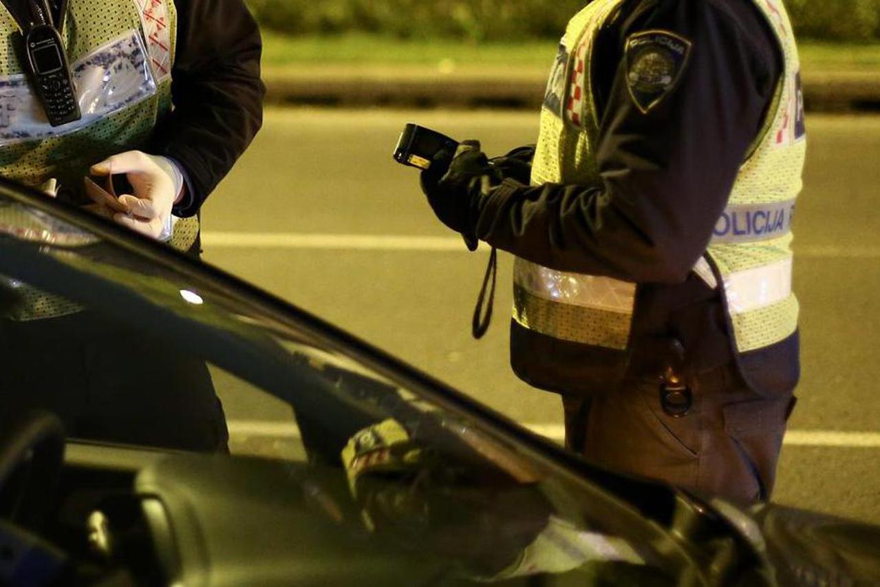 Zagreb: Prometna policija kontrolira vozače povodom Martinja