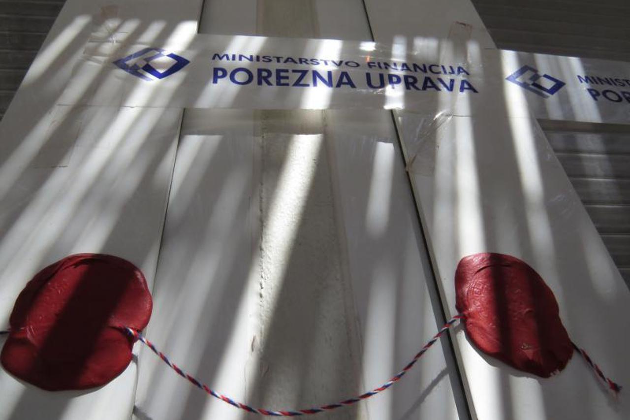 Zapečaćen objekt od strane poreznih inspektora