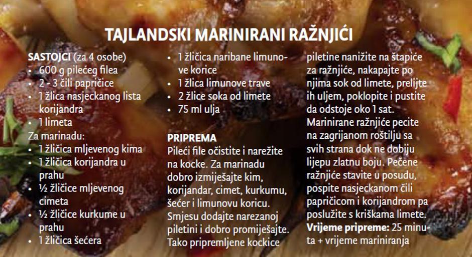 Raznjici recept