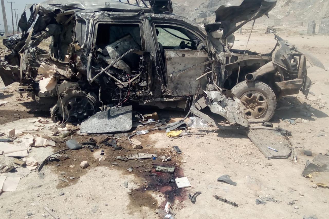 Automobil uništen u napadu u Afganistanu