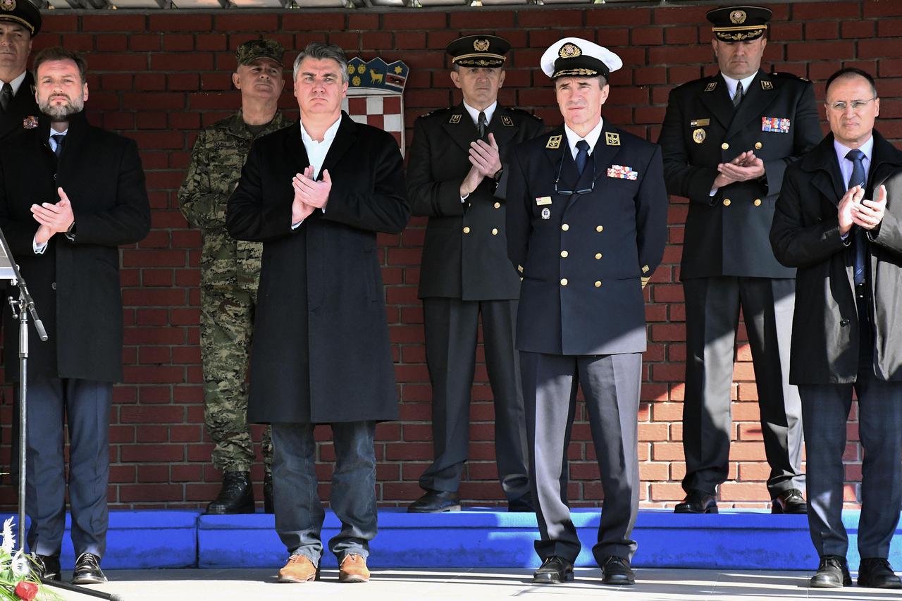 Požega: Predsjednik Milanović sudjelovao na svečanosti polaganja prisege 32. naraštaja vojnih ročnika