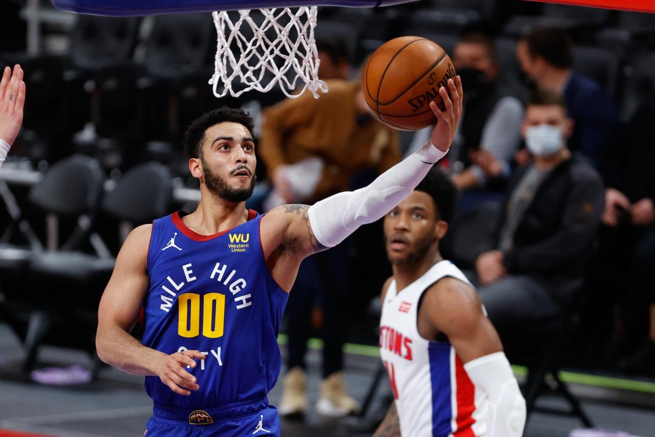 NBA: Denver Nuggets at Detroit Pistons