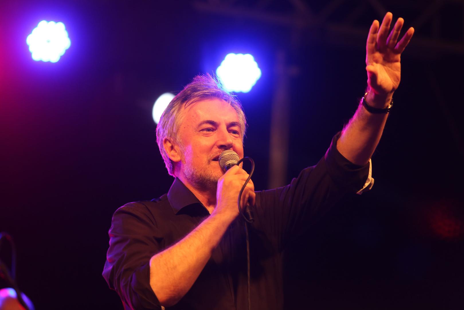Miroslav Škoro održao je svoj prvi koncert nakon objave kandidature na predsjedničkim izborima.