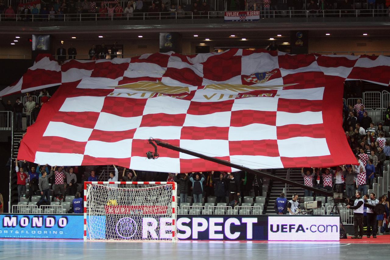 Zagreb: UEFA Futsal EURO 2012., Hrvatska - Italija, navija?i