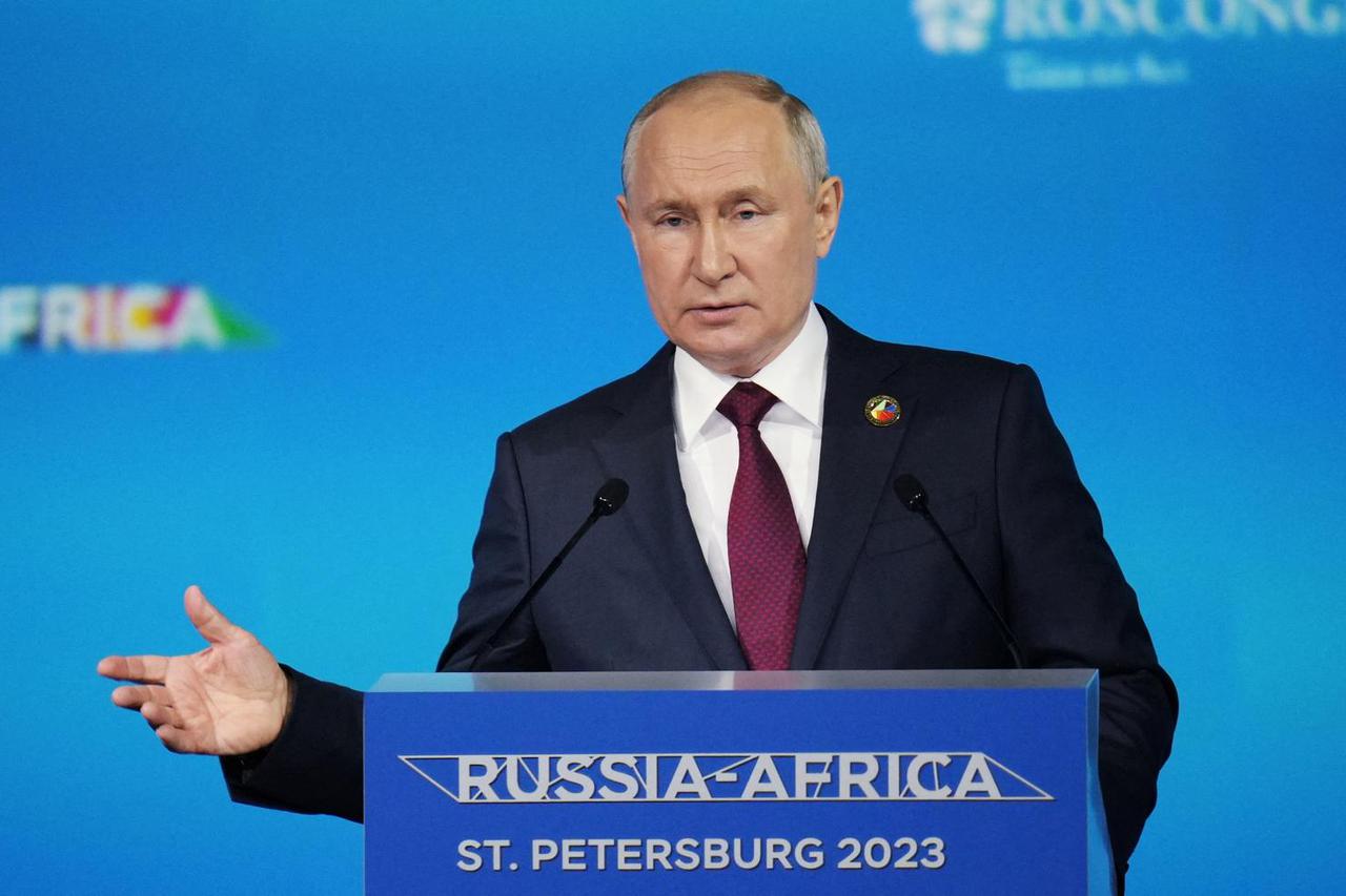 Russian President Vladimir Putin attends Russia-Africa summit in Saint Petersburg