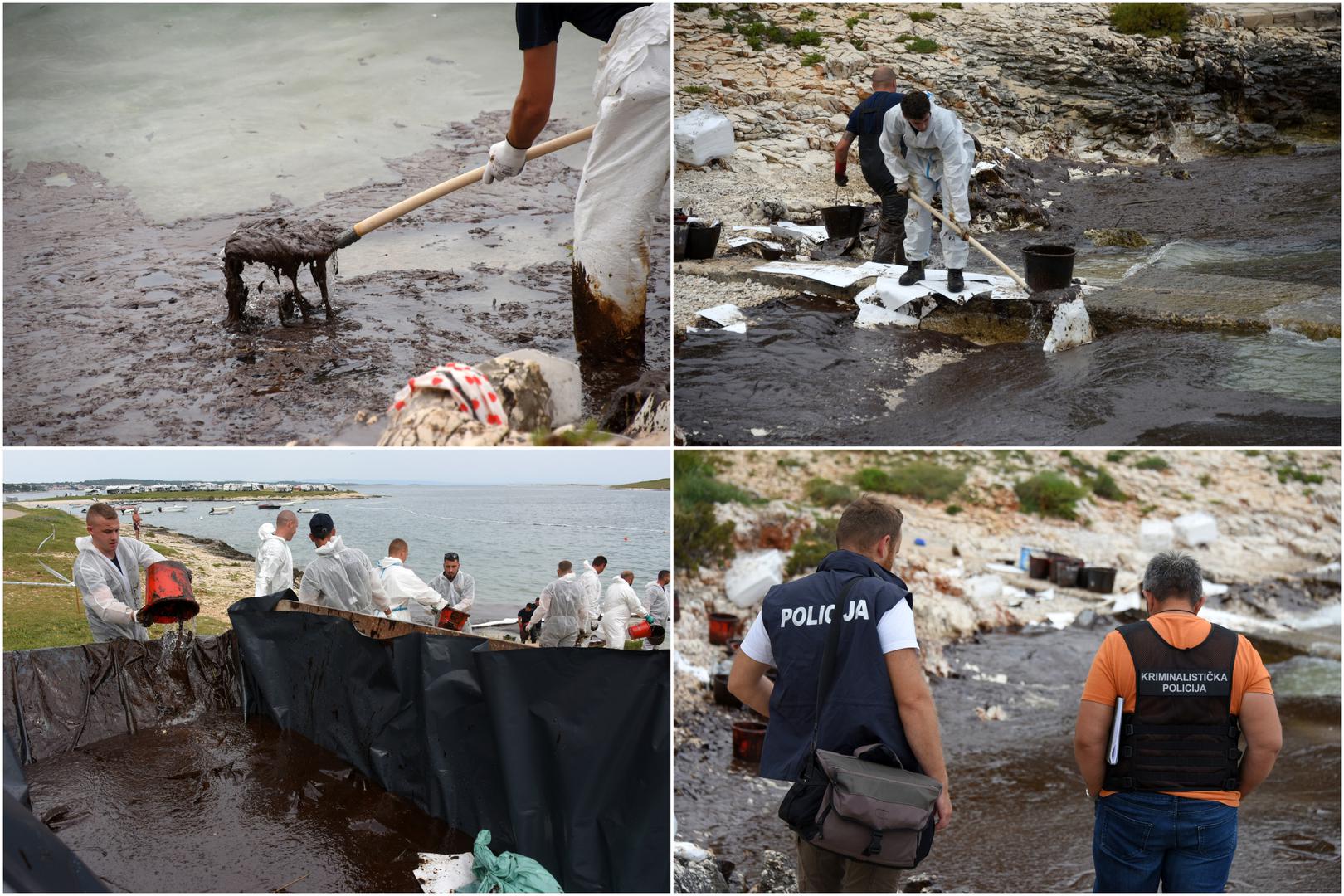 Utvrđuju se razmjeri ekološkog zagađenja mora u medulinskom arhipelagu, odnosno plutajuće tvari koja mirisom i svojstvom podsjeća na naftni derivat, onečišćenje je došlo s mora i istraga je u tijeku, a nadležne službe su na terenu, rekli su u nedjelju u Lučkoj kapetaniji Pula.