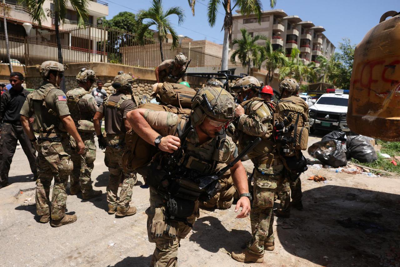 Search and rescue operation for survivors and victims in the aftermath of the June 24 earthquakes, in Tanaguarena