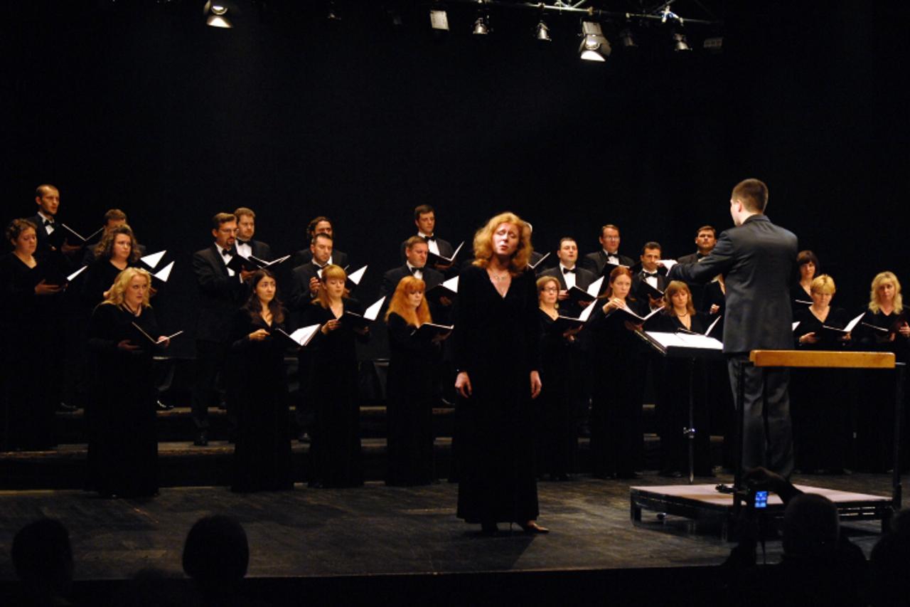 '13.09.2010.Zagreb - Moskovski sinodalni zbor odrzao je koncert povodom Dana ruske duhovne kulture u maloj dvorani Vatroslava Lisinskog  Photo: Davor Visnjic/PIXSELL'