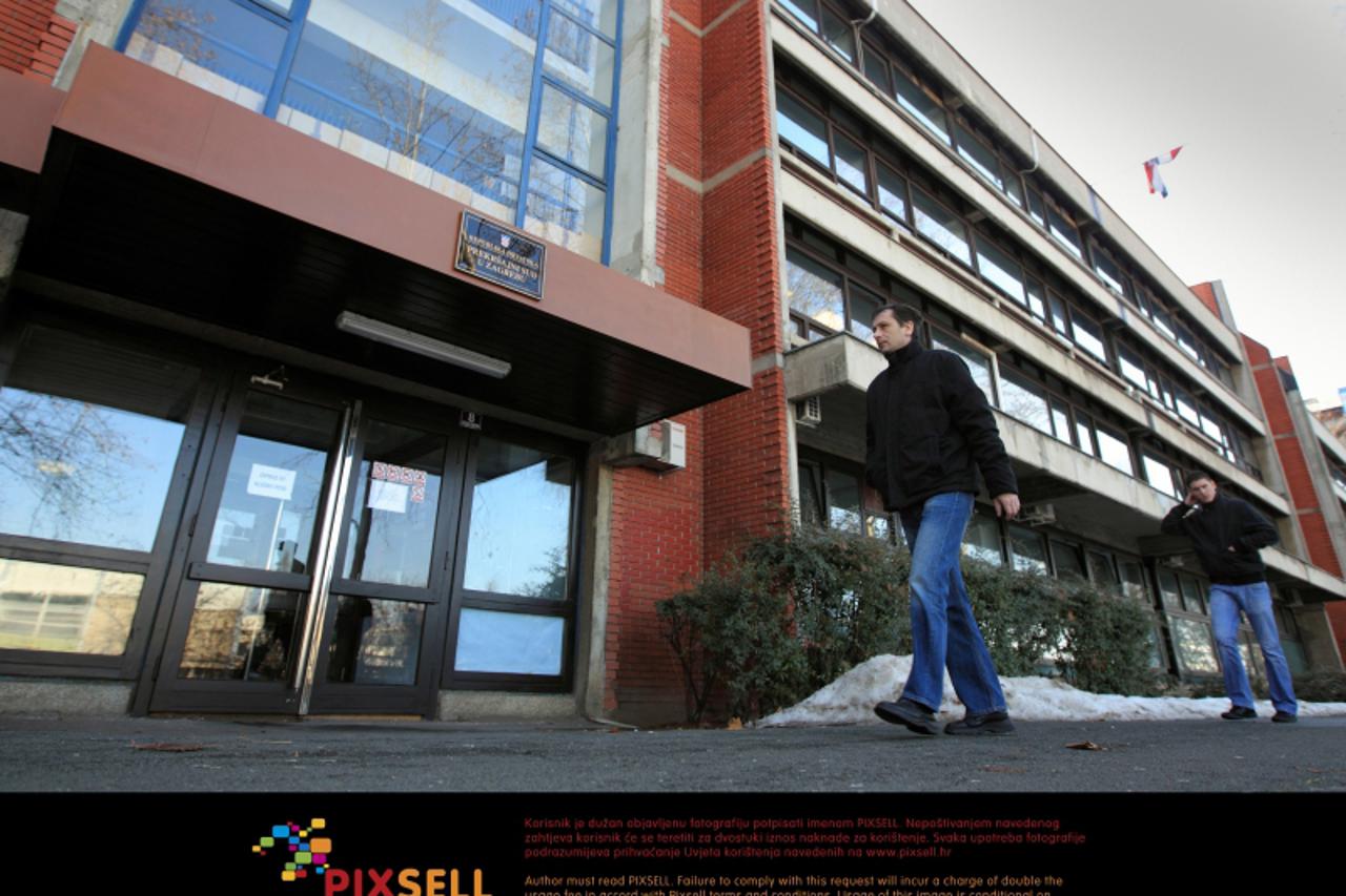 \'21.02.2012., Zagreb - Zgrada Prekrsajnog suda u Zagrebu na adresi Avenija Dubrovnik 8.  Photo: Zeljko Lukunic/PIXSELL\'