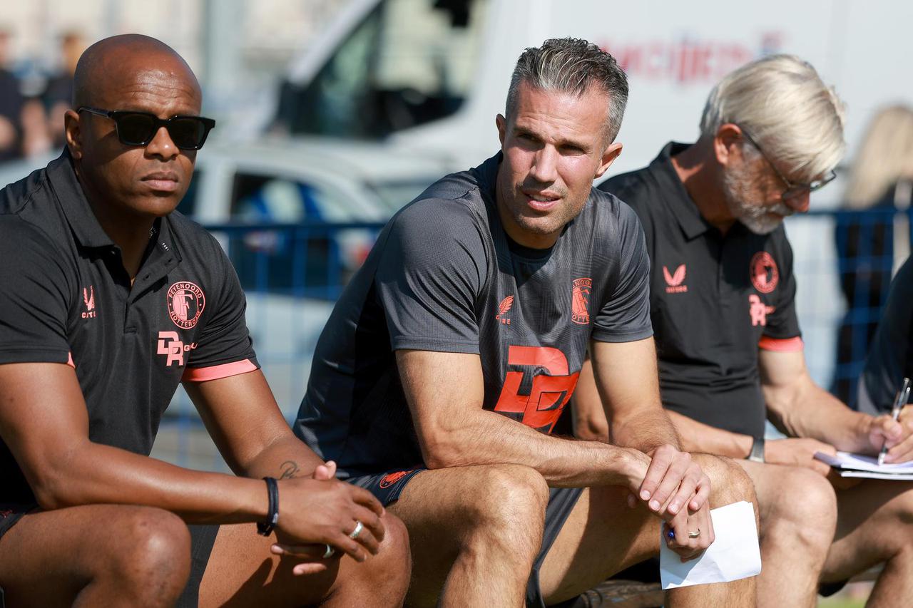 Zagreb: Robin van Persie umirovljeni nizozemski nogometaš i reprezentativac na turniru  Mladen Ramljak 2023.