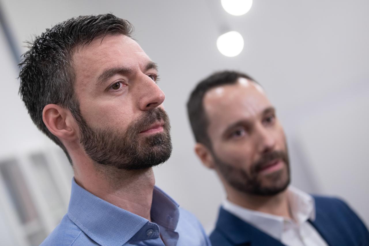Ivo Šegota i Mladen Kožić
