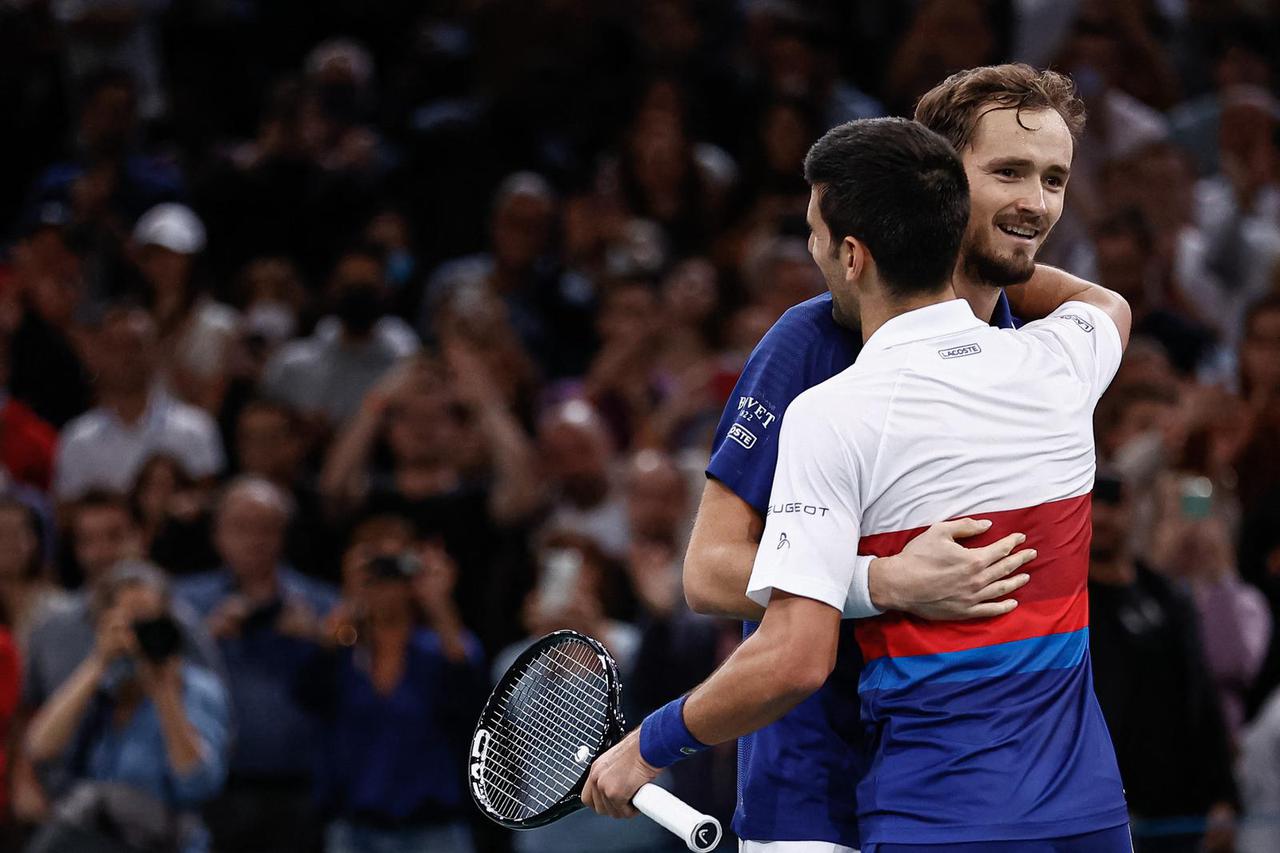 Novak ?okovi? osvojio ATP Masters turnir u Parizu pobijedivši Daniila Medvedeva